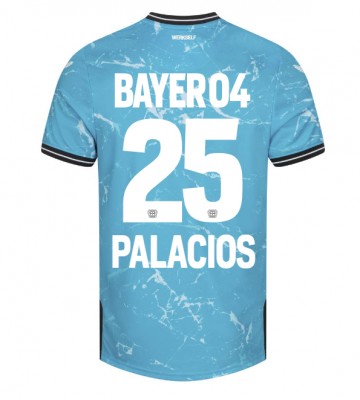 Bayer Leverkusen Exequiel Palacios #25 Tredje trøje 2023-24 Kort ærmer